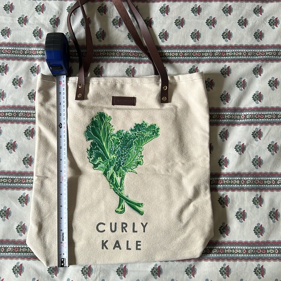 Kale printed tote bag - Picture 5 of 5